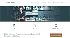 Desktop Screenshot of eyeforspirits.com